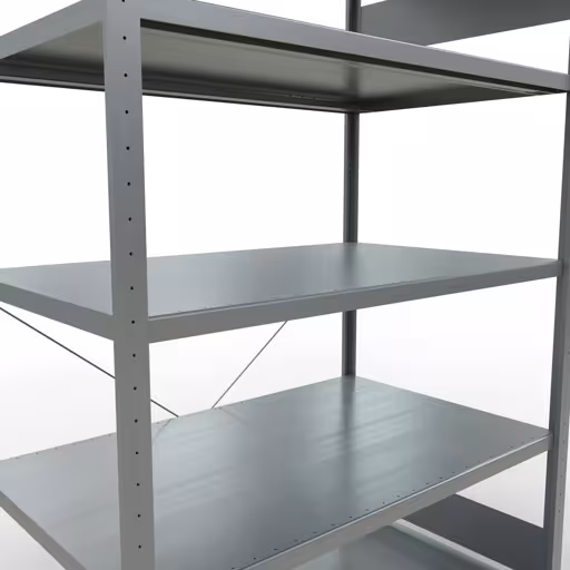 Figure n° 13 de l'article étagère de base du système enfichable 2000x1300x800 mm, type 250 kg, galvanisée du groupe de produits du système enfichable de la marque Schulte Lagertechnik