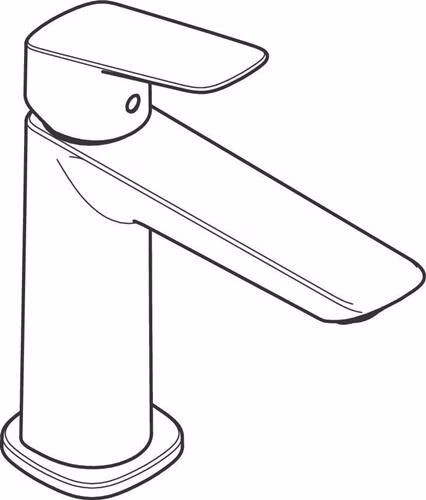 Hansgrohe Miscelatore monocomando per lavabo LOGIS 110 senza scarico cromo