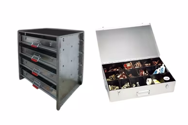 Sistemi di organizzazione e carrelli da officina Sistemi di organizzazione e carrelli da officina