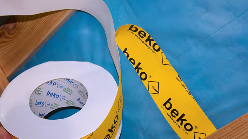 Nastro iso-sigillante 60 mm x 40 m GIALLO, per incollaggio longitudinale