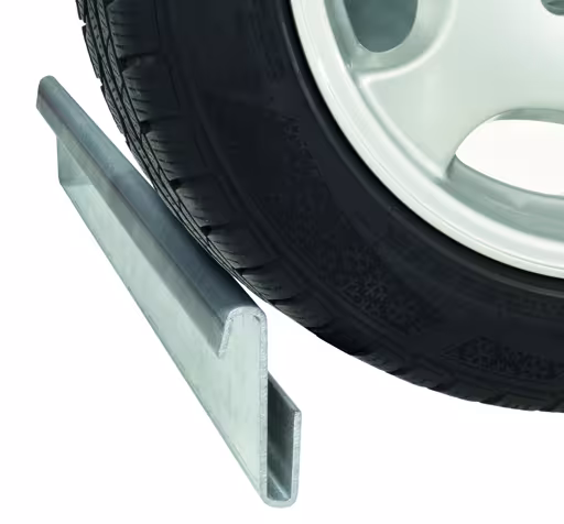Niveau supplémentaire pour grand rayonnage à roues/pneus, 2250 x 400, galvanisé, charge de compartiment de 400 kg de Schulte Lagertechnik de la gamme de rayonnages à étagères