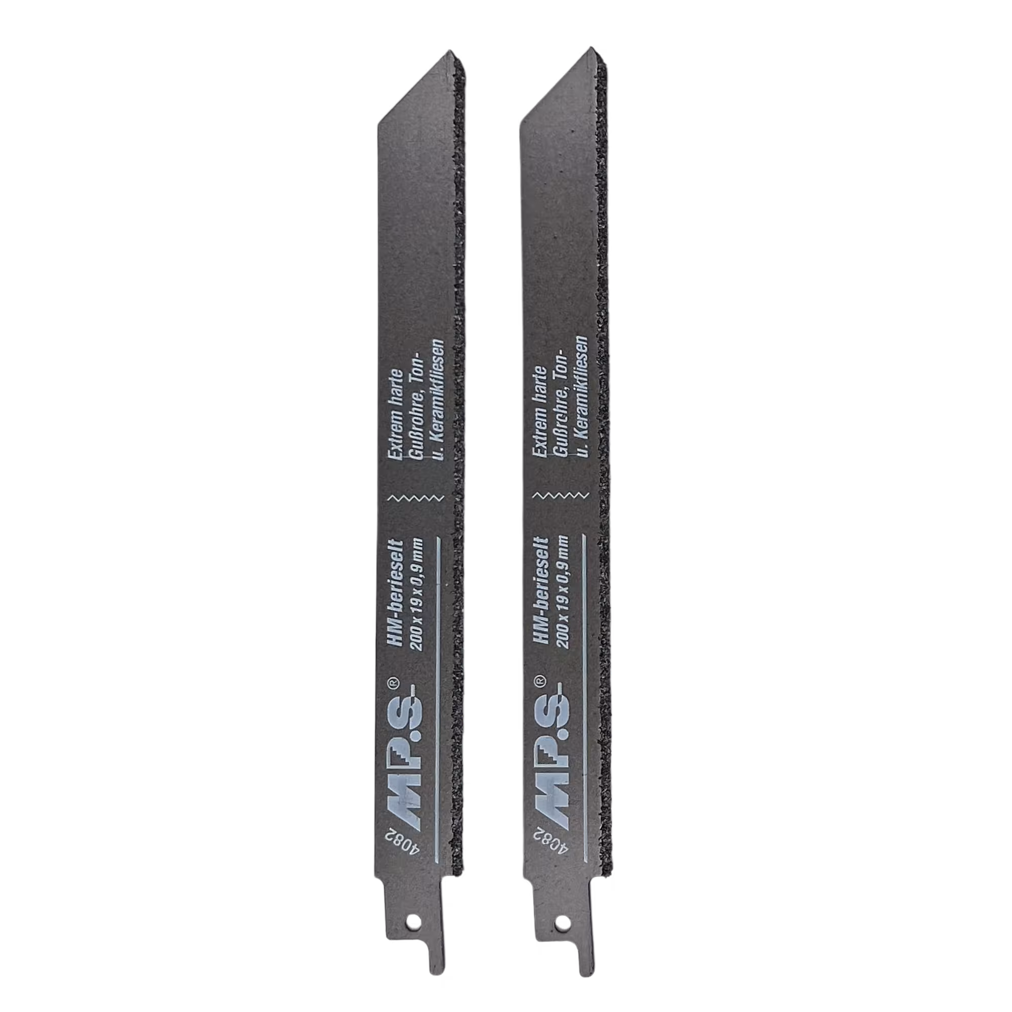Représentation supplémentaire de l'article Lame de scie sabre saupoudrée de carbure GL 200/VL 180 mm, grain ZT des lames de scie