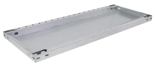 Ripiano aggiuntivo MULTIplus250 1300x400 mm, zincato, incluse 8 viti + dadi di Schulte Lagertechnik con l'articolo n. 17640-A