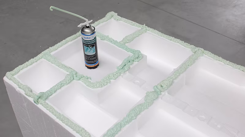 beko Mousse de fixation pour supports de baignoire 400 ml Sinken