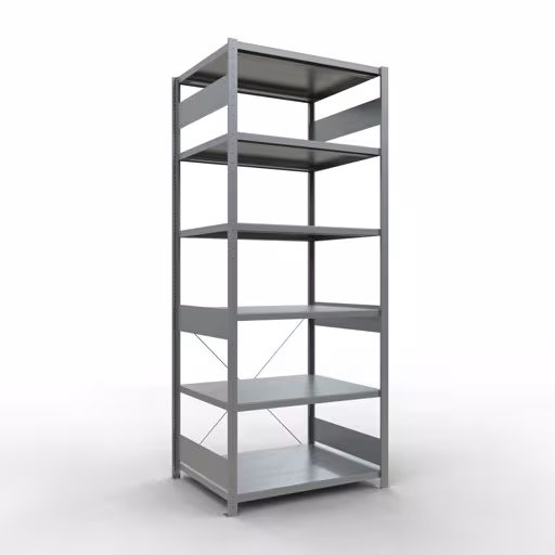 Figure n° 14 de l'article étagère de base, système d'étagères enfichables MULTIplus330, 2500 x 1000 x 800 mm, 6 étagères, galvanisées du groupe de produits système enfichable de la marque Schulte Lagertechnik