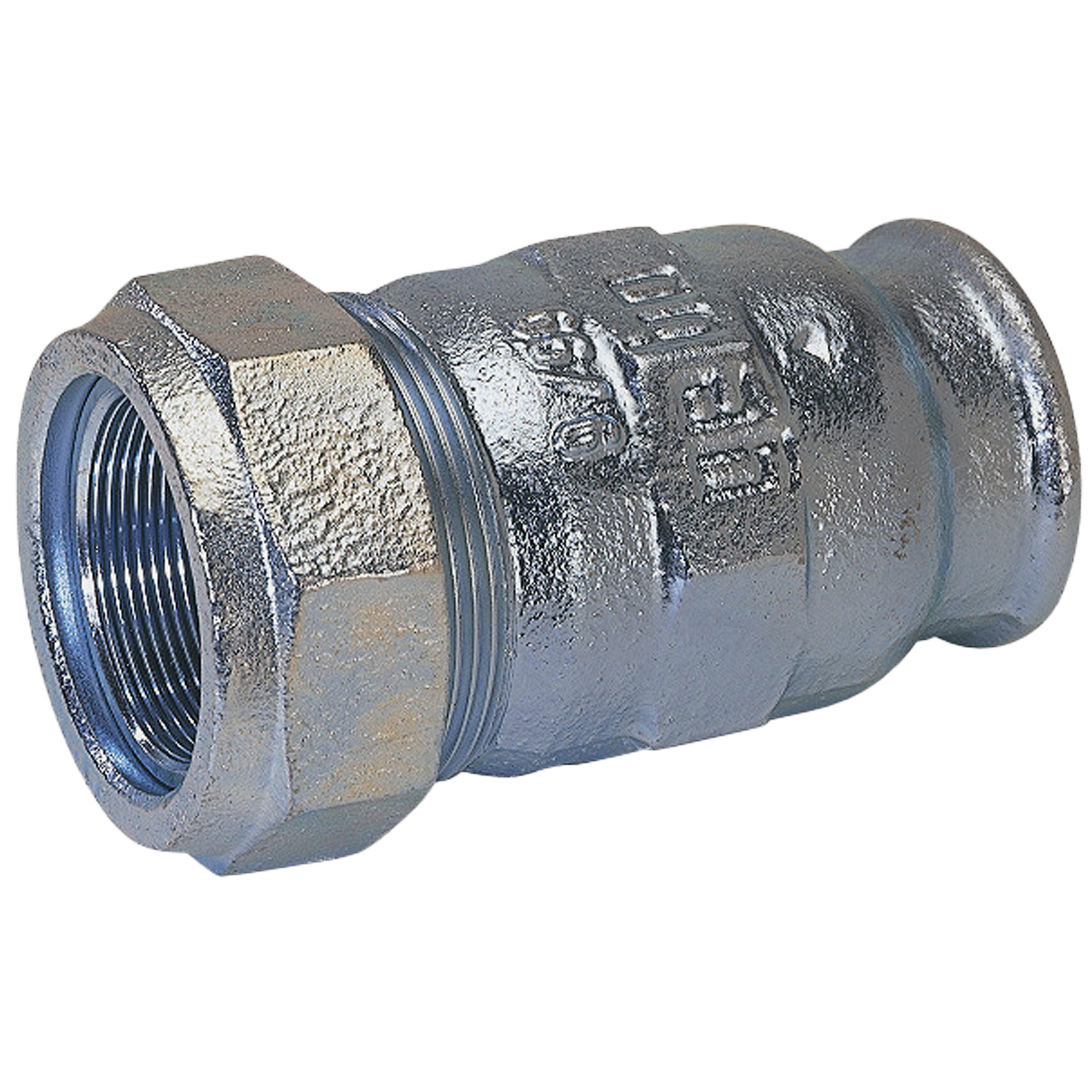 Connecteur à collier d'origine Gebo type I pour tube en acier de Gebo Connecteur à collier d'origine Gebo type I pour tube en acier, raccord à compression galvanisé
