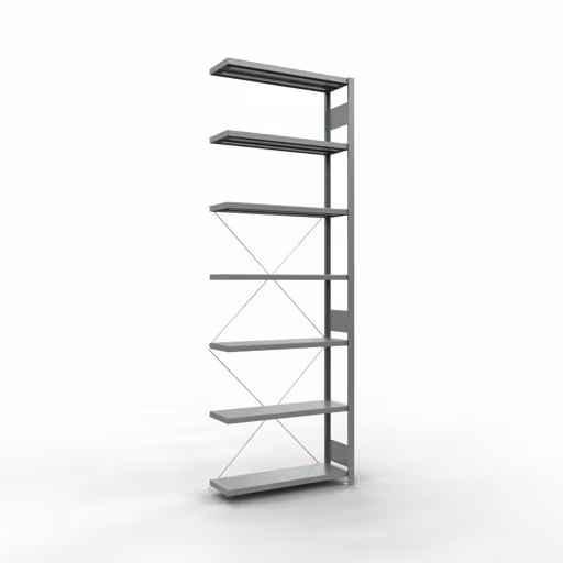Figure n° 13 de l'article Rayonnage complémentaire, rayonnage à étagères, système enfichable MULTIplus330, 3000 x 1000 x 300 mm, 7 étagères, galvanisé du groupe de produits système enfichable de Schulte Lagertechnik