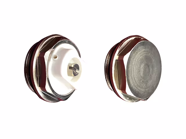 Jeu de bouchons PURMO pour bouchons d'obturation et d'aération de radiateur tubulaire de la catégorie des pièces de rechange pour radiateurs avec réf. AZ13DZ881011000