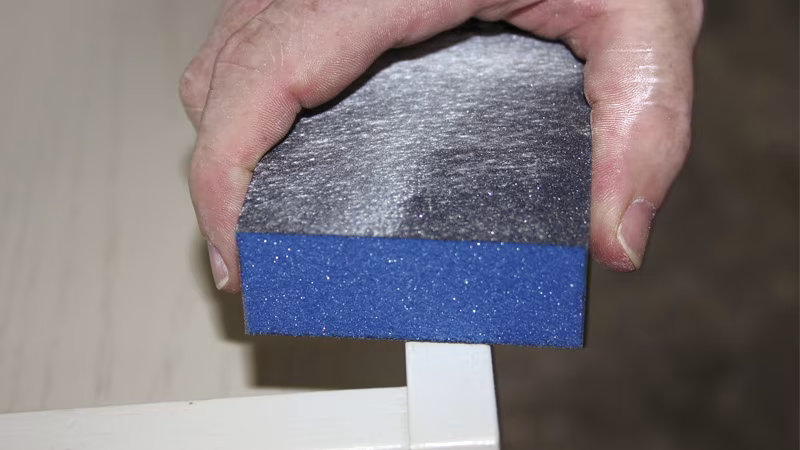 Set di 20 spugne abrasive professionali, grana 180 Person, Körperteil, Finger, Hand