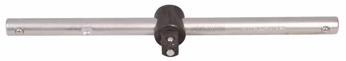 Maniglia scorrevole da 1/2" con serratura della categoria Set di chiavi a bussola e pezzi singoli con GTIN 4000146300824 Maniglia scorrevole 12,5 della marca PROJAHN dalla categoria set di chiavi a bussola e componenti singoli