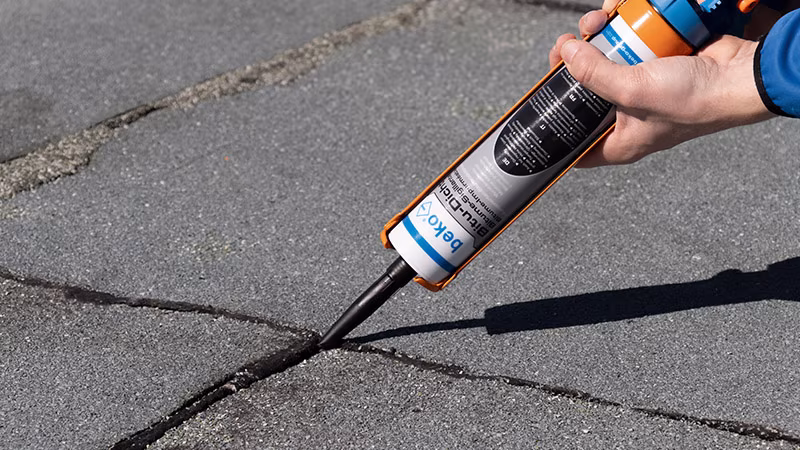 Sigillo bituminoso 310 ml nero Straße, Asphalt, Teer