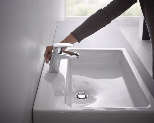 Detailbild 3994401 Hansgrohe Einhebel-Waschtischmischer LOGIS 70 Nennweite 15 mit Zugstangen-Ablaufgarnitur G 1 1/4 Zoll chrom