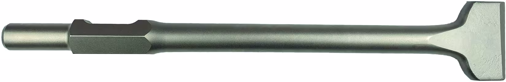 Tige de burin pointu 30 mm 6 pointes Hitachi, Makita, burin, réf. 84421075