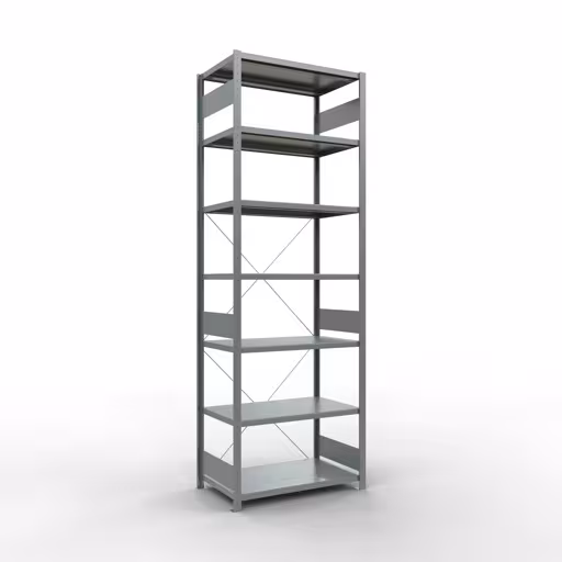 Figura n. 13 dell'articolo scaffale base, scaffale, sistema a innesto MULTIplus330, 3000 x 1000 x 600 mm (AxLxP), 7 ripiani, traversa, zincato del gruppo di prodotti sistema a innesto della marca Schulte Lagertechnik