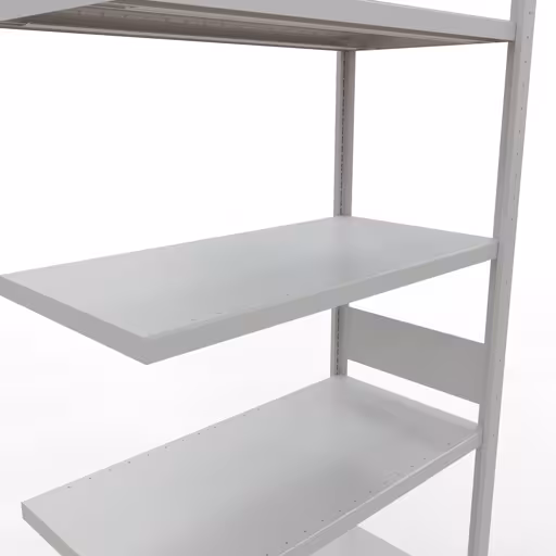 Figure n° 12 de l'article étagère complémentaire, étagère, système enfichable MULTIplus330, 3000 x 1000 x 500 mm, 7 étagères, gris clair RAL 7035 du groupe de produits système enfichable de Schulte Lagertechnik