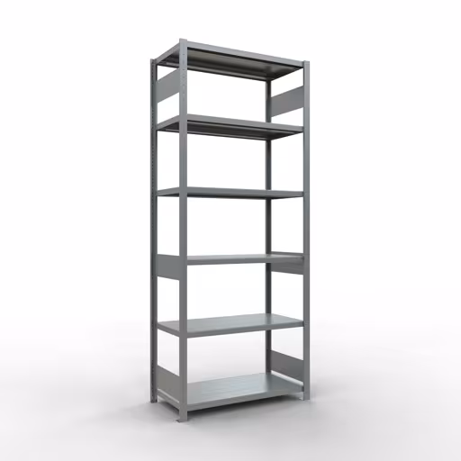 Figure n° 8 de l'article étagère de base, système d'étagères enfichables MULTIplus330, 2500 x 1000 x 500 mm, 6 étagères, galvanisées du groupe de produits système enfichable de Schulte Lagertechnik