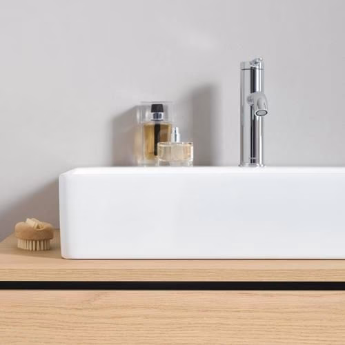 Duravit C.1 Mitigeur monocommandé pour lavabo M sans tirette, chrome Hansgrohe