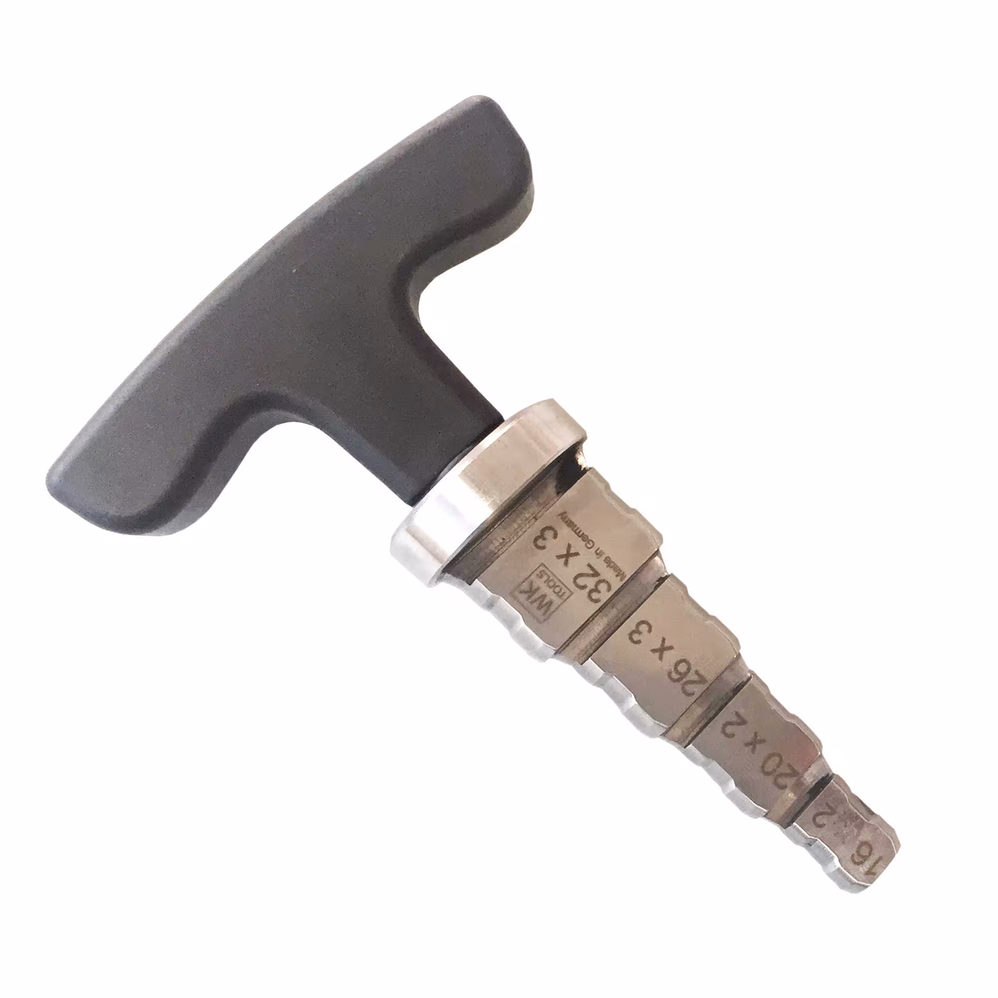 Calibreur Pipetec pour tube composite en aluminium 16x2mm, 20x2mm, 26x3mm, 32x3mm