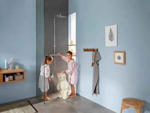 Detailbild 4070089 Hansgrohe Showerpipe Croma E 280 1jet chrome avec thermostat de douche