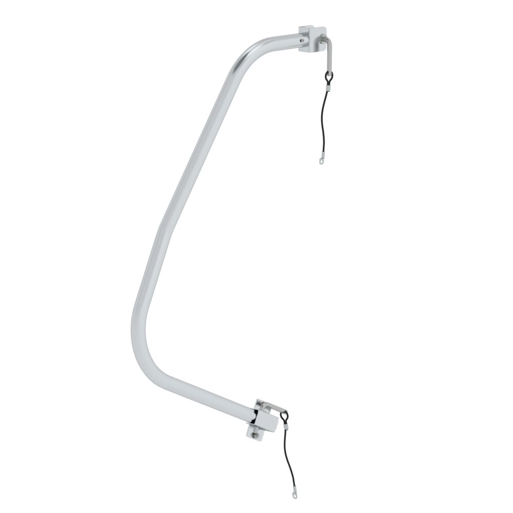 Main courante droite enfichable Munk pour escaliers à plateforme de 3 à 4 marches de Günzburger Steigtechnik Rambarde droite enfichable Munk de la catégorie « Escaliers à plateforme », référence 050234