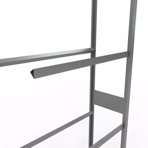 Figura n. 12 dell'articolo scaffale aggiuntivo, portaruote/pneumatico, 2750 x 1000 x 400 mm (AxLxP), zincato, 4 livelli di stoccaggio con carico del ripiano di 150 kg per livello dal gruppo di prodotti dei ripiani della marca Schulte Lagertechnik