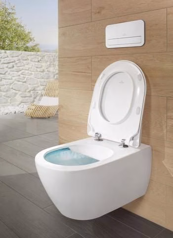 VILLEROY & BOCH Combi-Pack Subway 2.0 370x560mm Oval Weiß Alpin CeramicPlus
