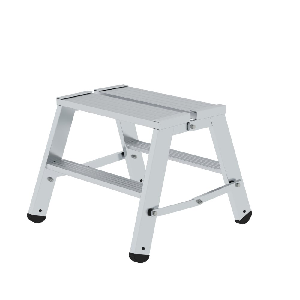 Plateforme pliante Munk, accessible des deux côtés, 2x2 marches, par Günzburger Steigtechnik Plateforme pliante Munk, accessible des deux côtés, de la catégorie des escaliers plateformes, référence 050094