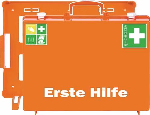 Erste Hilfe Koffer groß MT-CD B400xH300xT150 circa mm orange SÖHNGEN