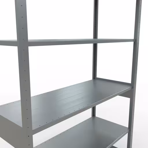 Image du produit n° 6 de l'article étagère de base, étagère système enfichable MULTIplus150, 2500 x 1300 x 500 mm, 6 étagères, galvanisée de la gamme de produits système enfichable de Schulte Lagertechnik