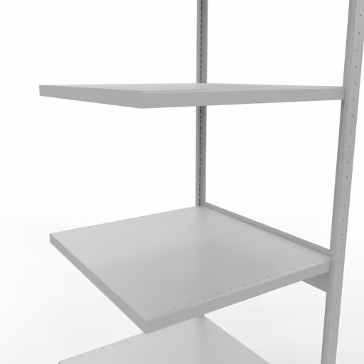Figura n. 13 dell'articolo scaffale aggiuntivo, scaffale, sistema a innesto MULTIplus250, 3000 x 750 x 800 mm (AxLxP), 7 ripiani, barre longitudinali, RAL 7035 grigio chiaro del gruppo di prodotti sistema a innesto della marca Schulte Lagertechnik