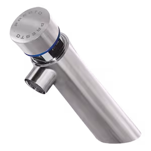 Robinet pilier en acier inoxydable Presto Neo S pour eau froide 7s de Rada Presto Neo S, 7s, robinetterie de lavabo, réf. 2 1931 072