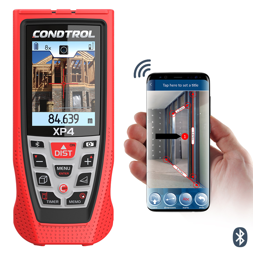 Telemetro laser Condtrol XP4 Telemetro laser XP4 della categoria dei telemetri laser con codice articolo 1-4-073