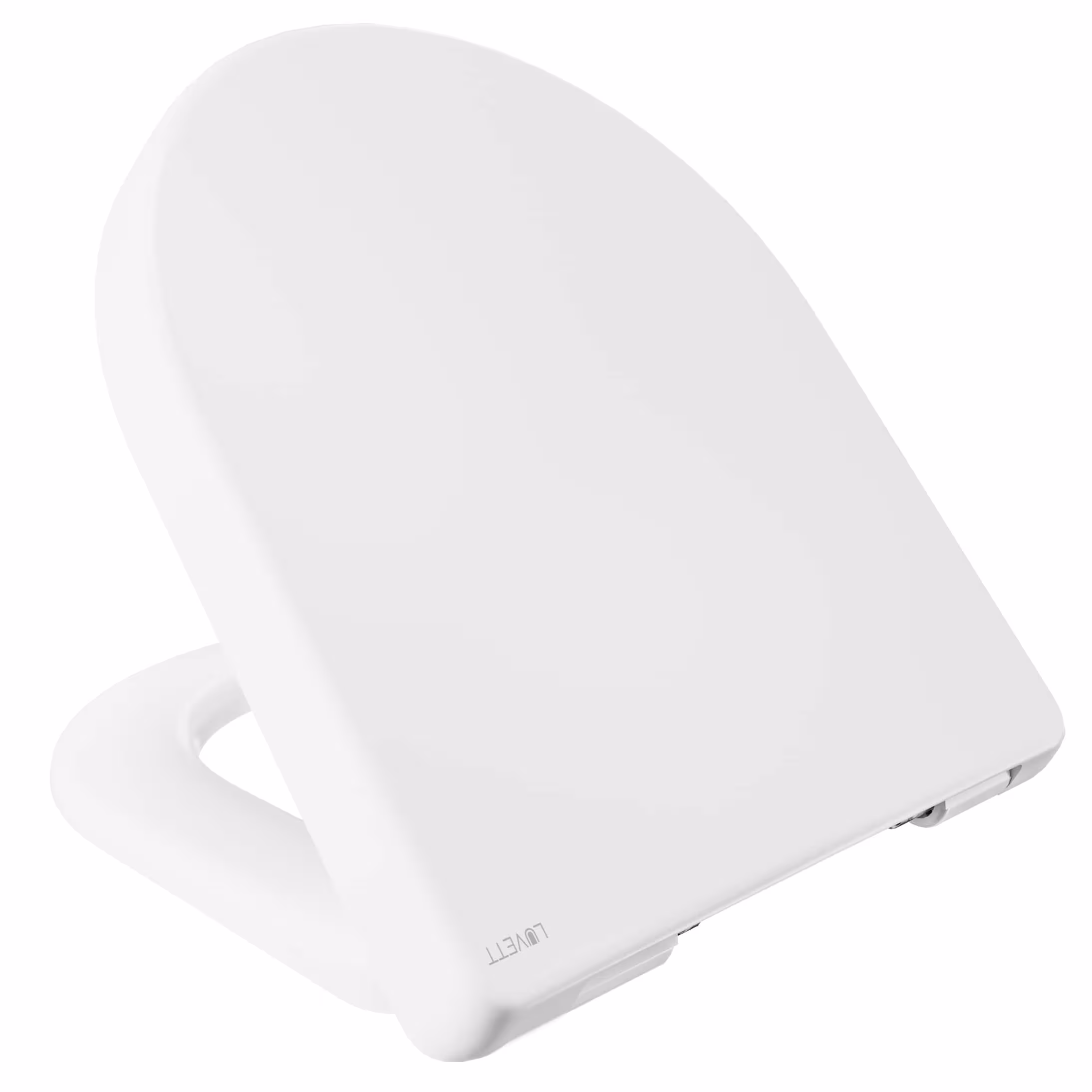 Sedile WC compatto D700 bianco forma a D con meccanismo Soft-Close incluso Duravit ME di Starck, Laufen Pro, WC/WC, articolo n. 536174
