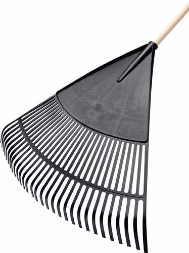 Scopa da giardino, larghezza di lavoro 750 mm, con 30 denti in PP, FLORA, della categoria scope, codice articolo 4000819544