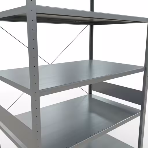 Étagère de base du système enfichable 3000x1300x800 mm, type 250 kg, galvanisée de la marque Schulte Lagertechnik de la gamme de produits du système enfichable