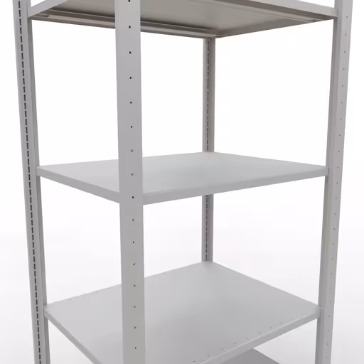 Image supplémentaire de l'article Étagère de base, étagère, système enfichable MULTIplus150, 2000 x 750 x 600 mm, 5 étagères, gris clair RAL 7035 à partir de l'étagère de base