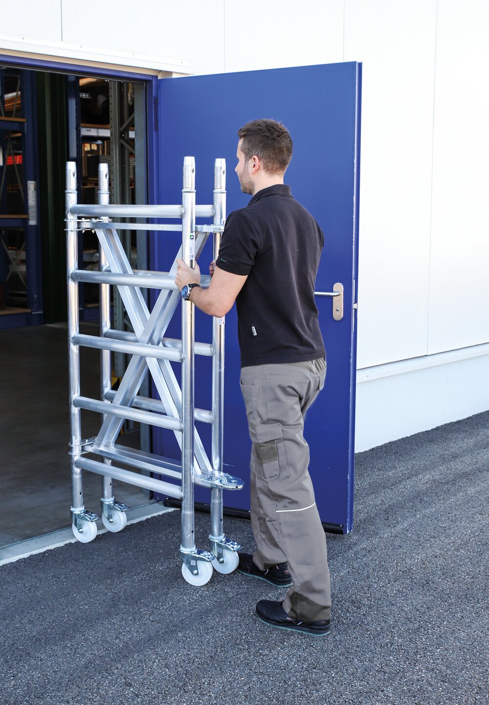 Munk Klappgerüst türengängig Plattformhöhe 0,99 m