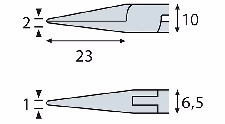 Acquista l'articolo Pinze a becchi lunghi per elettronica ESD, ELORA-4660 su qpool24 Pinza a becchi mezzotondi per elettronica ESD, ELORA-4660 della marca ELORA della categoria taglierina laterale
