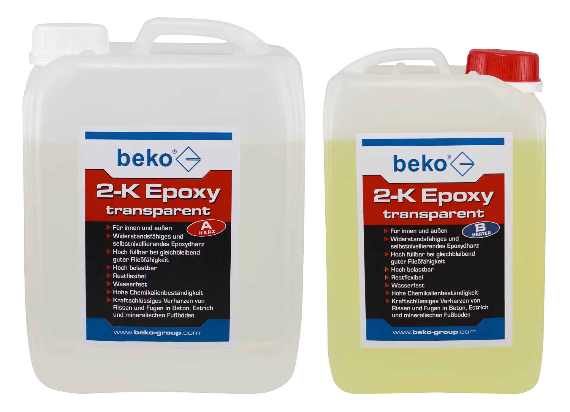 Resina epossidica bicomponente 8 kg trasparente di Beko Resina epossidica bicomponente 8 kg trasparente della categoria mastici e resine epossidiche con articolo n. 238 2 8000