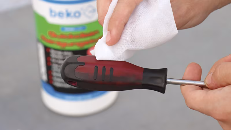 CareLine Quickclean Reinigungstuch Gerät, Schraubenzieher, Werkzeug