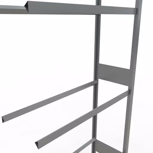 Produktbild Nr 12 des Artikels Anbauregal, Räder-/Reifenregal, 3500 x 1050 x 400 mm, verzinkt, 5 Lagerebenen á 150 kg Fachlast pro Ebene Abbildung Nr 12 des Artikels Anbauregal, Räder-/Reifenregal, 3500 x 1050 x 400 mm, verzinkt, 5 Lagerebenen á 150 kg Fachlast pro Ebene aus der Produktgruppe Fachbodenregale von der Marke Schulte Lagertechnik