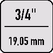 Kernbohrersatz 7-teilig Durchmesser 12-14-16-18-20-22mm HSS Blank Schnitt-Tiefe 30mm Weldon RUKO