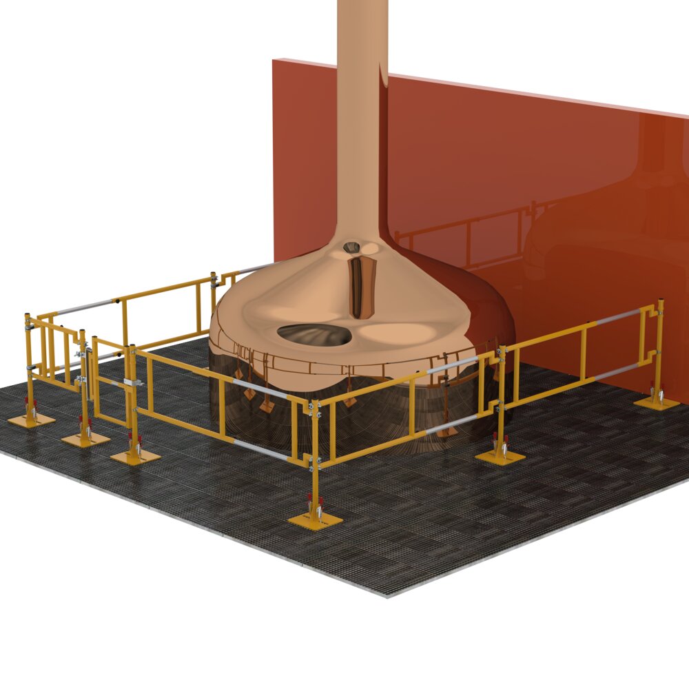 Produktbild (Abb. Ähnlich) 2178626 Garde-corps Munk FlexxGuard télescopique 900-1200 mm