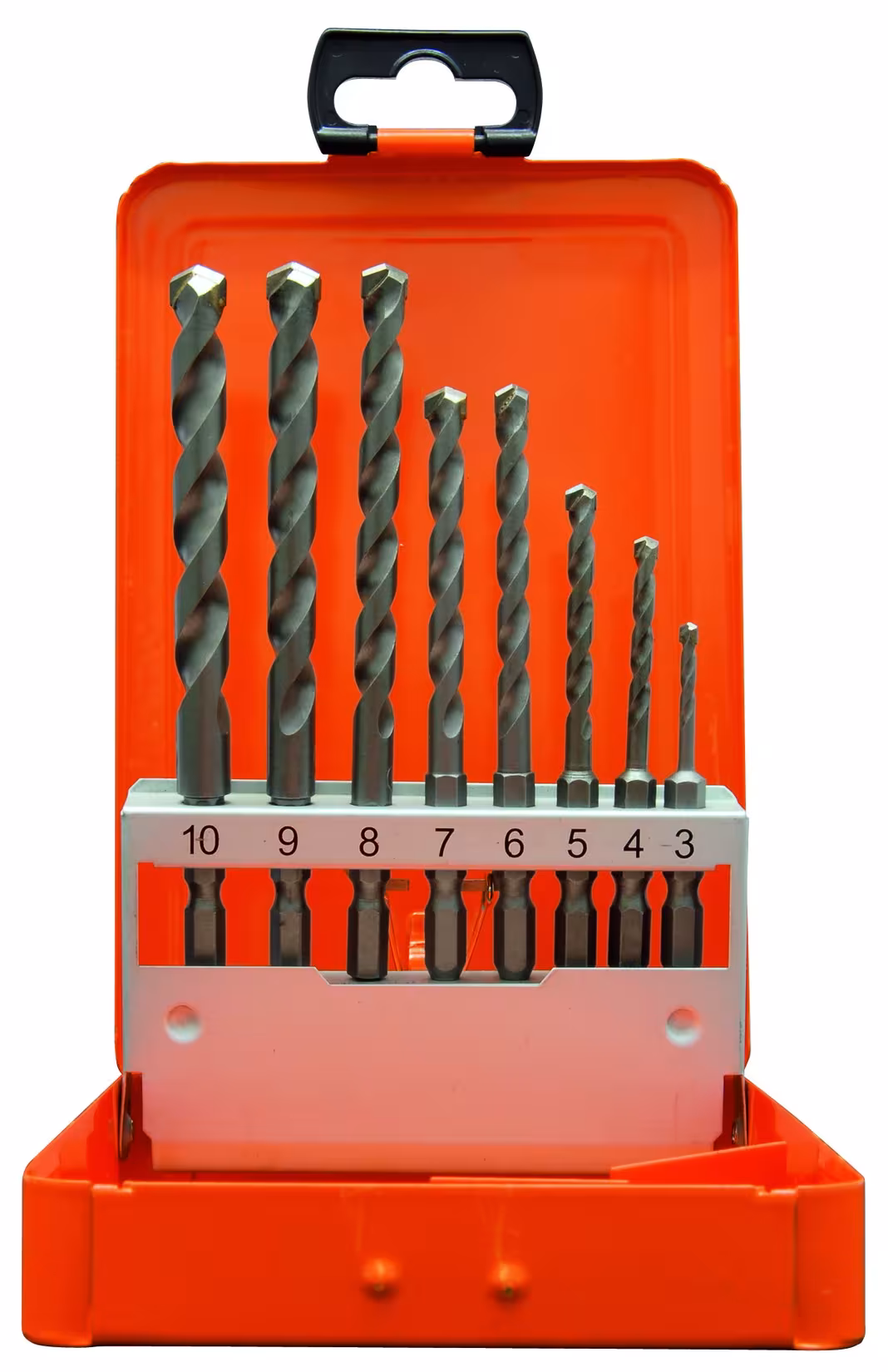 Set punte per pietra, gambo esagonale E6.3, 8 pezzi, punta, articolo n. 50301