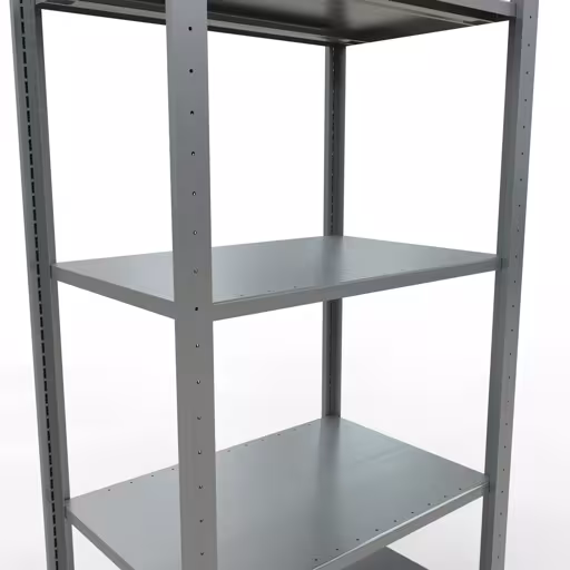 Scaffale base, scaffale, sistema a innesto MULTIplus150, 2000 x 750 x 500 mm (AxLxP), 5 ripiani, barre longitudinali, zincato dalla categoria scaffale base con GTIN 4004514254597 Scaffale base, scaffale, sistema a innesto MULTIplus150, 2000 x 750 x 500 mm (AxLxP), 5 ripiani, barre longitudinali, zincato della marca Schulte Lagertechnik della gamma dei sistemi a innesto