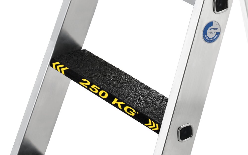 Produktbild Detailansicht 3815308 Scaletta Munk 250 kg, accesso bilaterale con clip-step R13 2x3 gradini