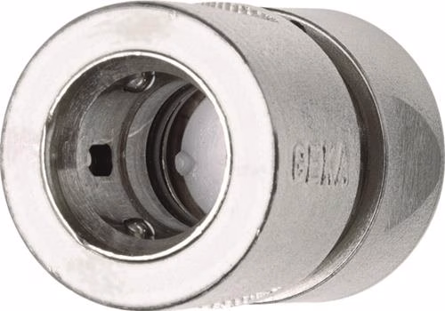 Raccordo per tubo flessibile con attacco per rubinetto GEKA plus GEKA del marchio Geka Connettore per tubo flessibile GEKA con valvola di intercettazione acqua, prodotto da GEKA nella categoria connettori, raccordi e giunti per tubi flessibili.