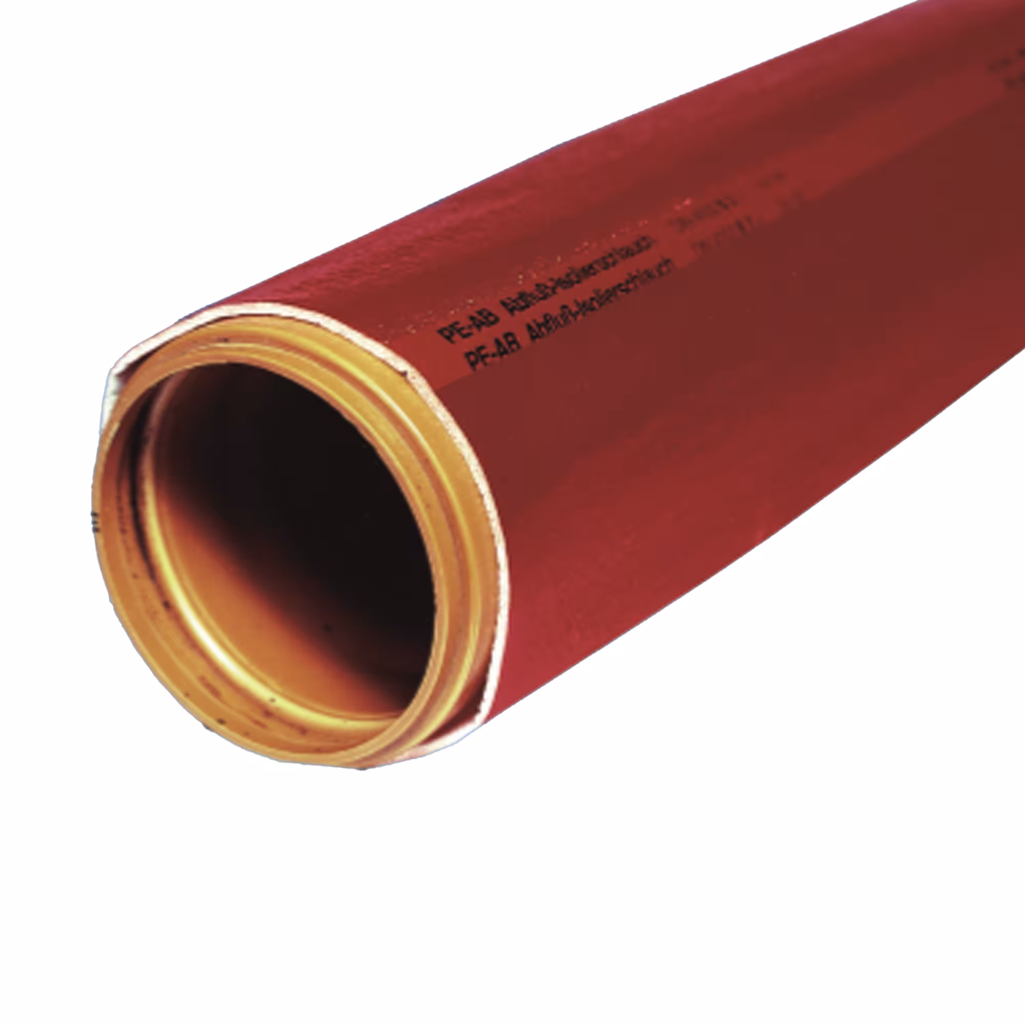 Tuyau isolant PE tuyau de protection 150x4mm, longueur : 10m rouge de FigoFix Tuyau de vidange PE, tuyau de protection, réf. 2004150