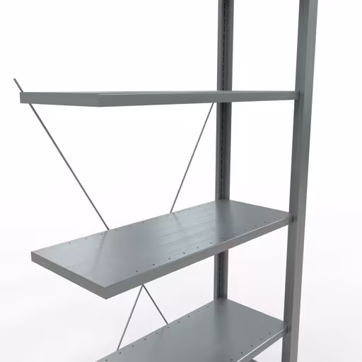 Figura n. 9 dell'articolo scaffali componibili, scaffali per ufficio, sistema a innesto MULTIplus85, 2000 x 750 x 300 mm, 6 ripiani, zincati, del gruppo di prodotti scaffali per ufficio della marca Schulte Lagertechnik
