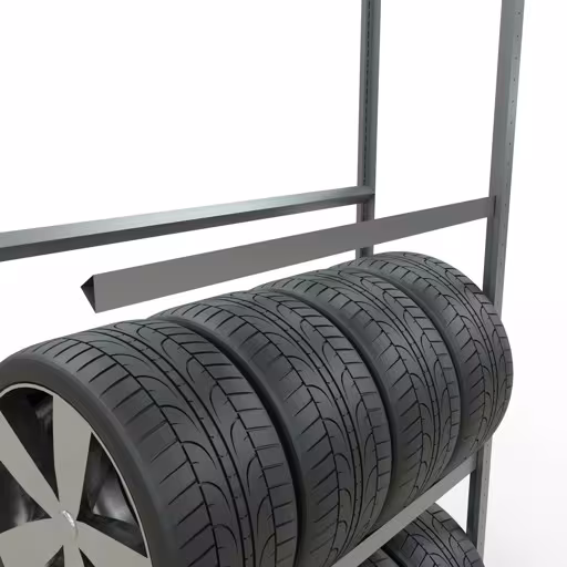 Figure n° 7 de l'article Rayonnage supplémentaire, rayonnage pour roues/pneus, 2750 x 1200 x 400 mm, galvanisé, 4 niveaux de stockage du groupe de produits Rayonnages à étagères de Schulte Lagertechnik